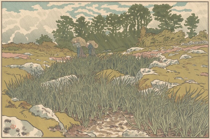 Stream in Lopérec (Ruisseau à Lopérec)