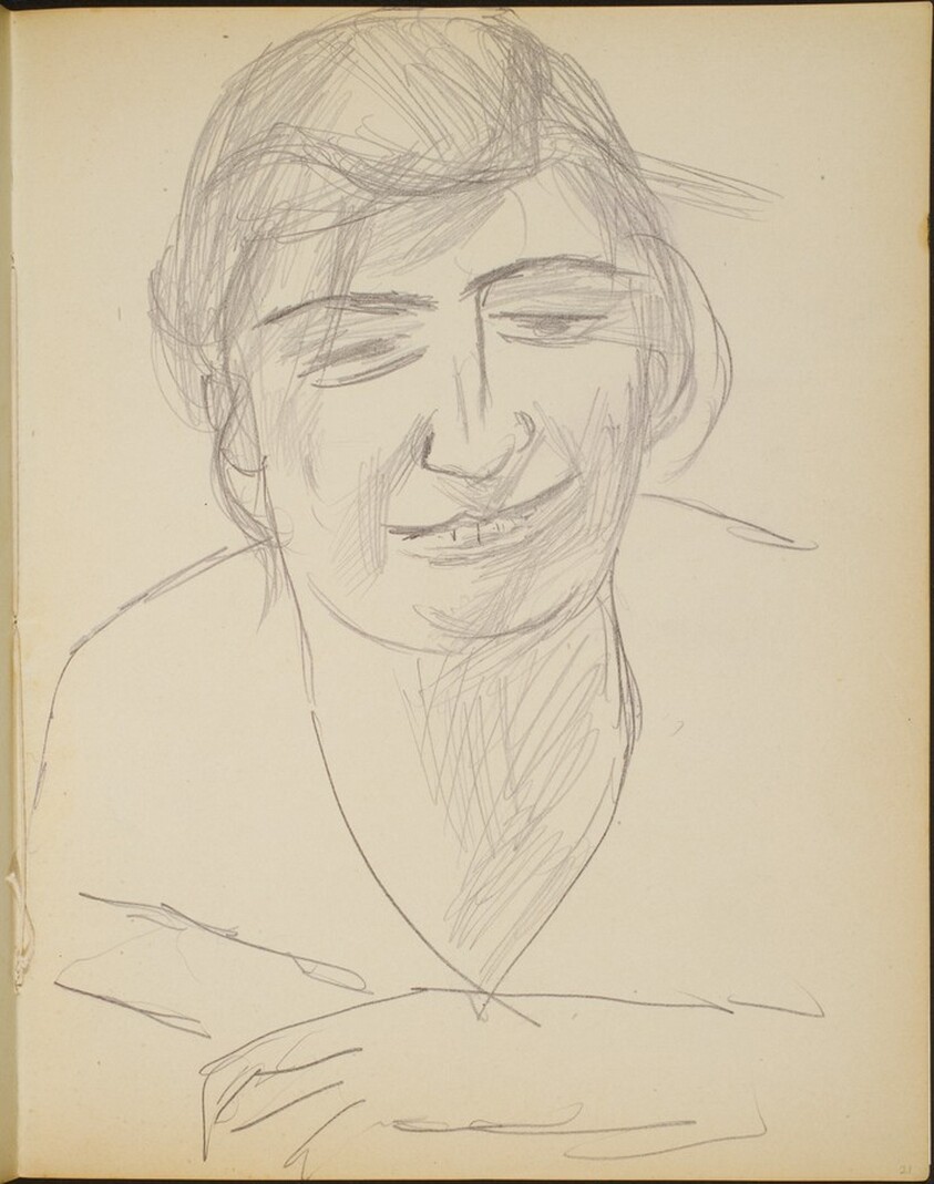 lächelnde Frau (A Woman Smiling) [p. 21]