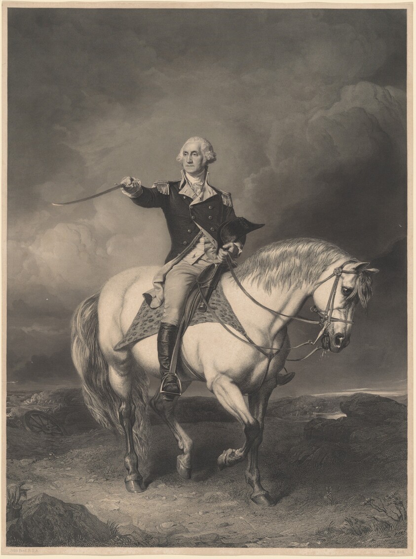 George Washington on Horseback