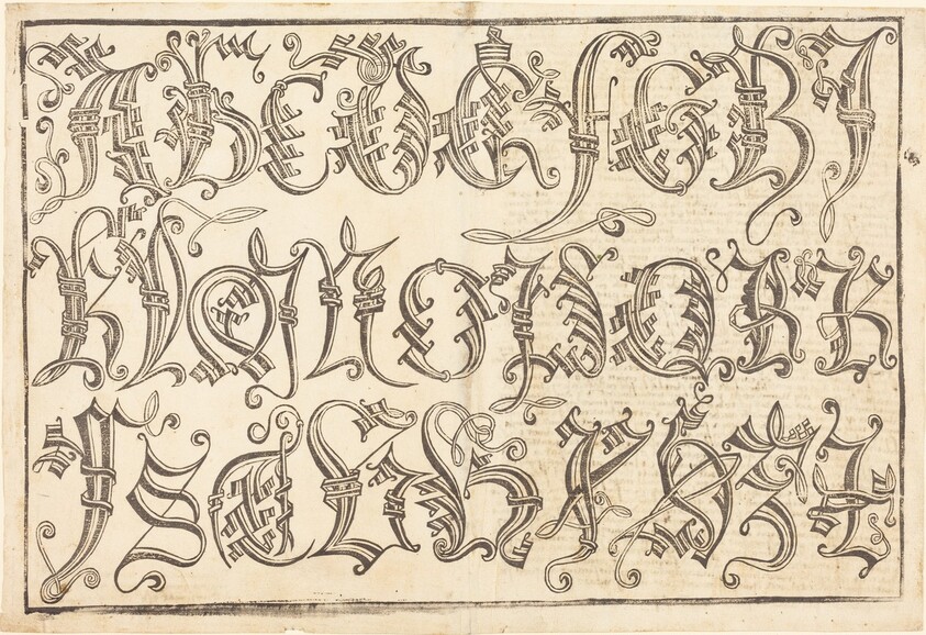 Ornamental Alphabet
