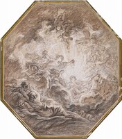 Aurora Heralding the Arrival of the Morning Sun, François Boucher, c. 1765