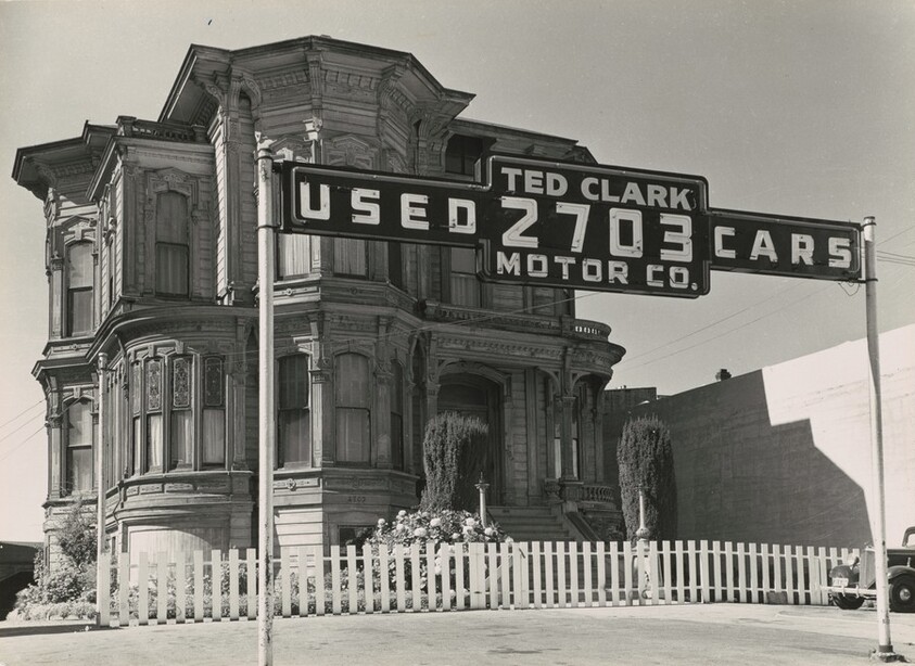 City in transition, Oakland, California