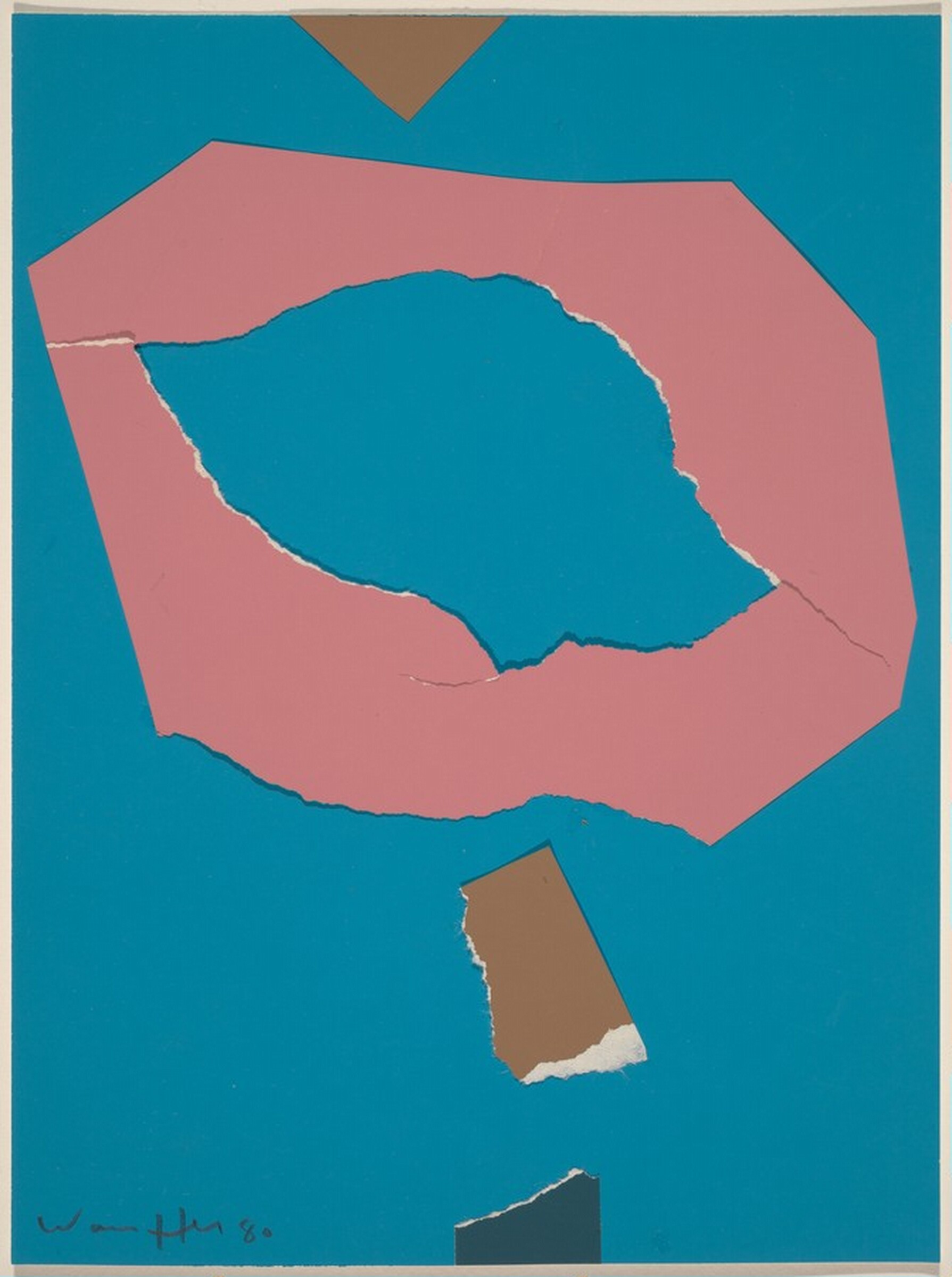 Blue Island, Emerson Woelffer, 1980