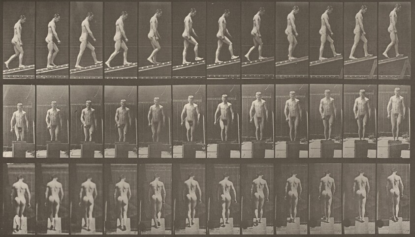 Plate Number 74. Ascending an incline