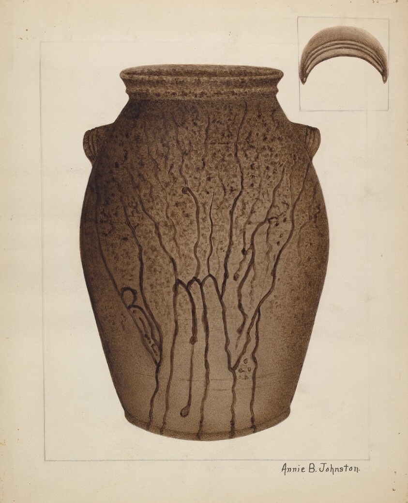 Stoneware Jar