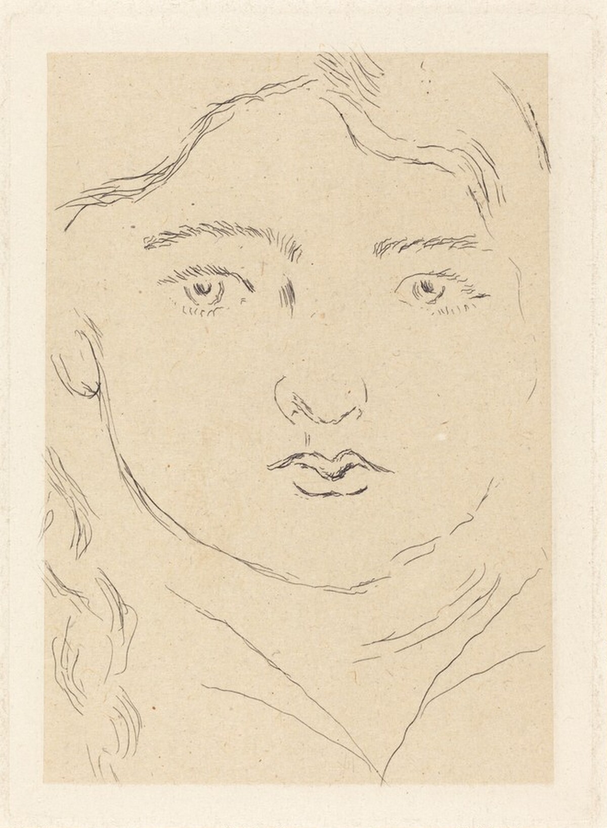 Head of a Child - Apollon (Tête d'enfant - Apollon)