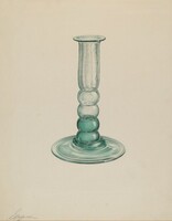 Candlestick, Giacinto Capelli, 1935/1942