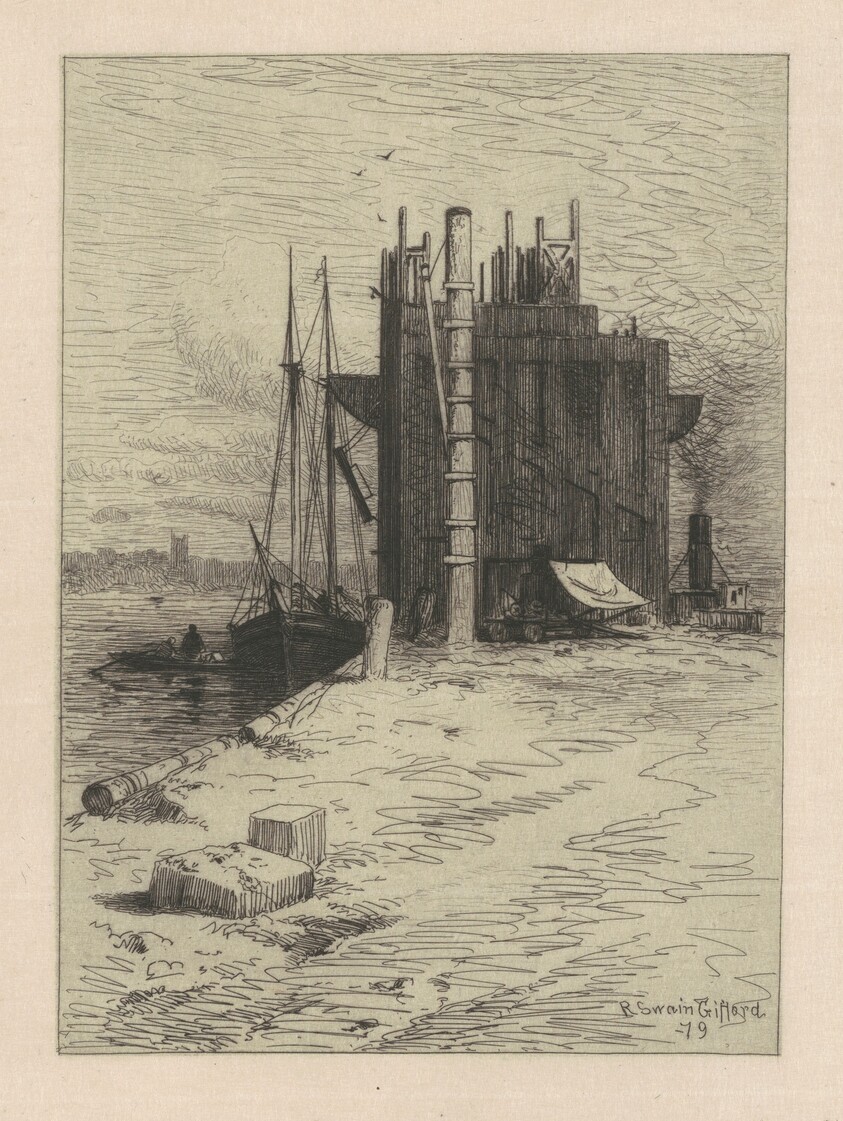 Coal Pockets at New Bedford