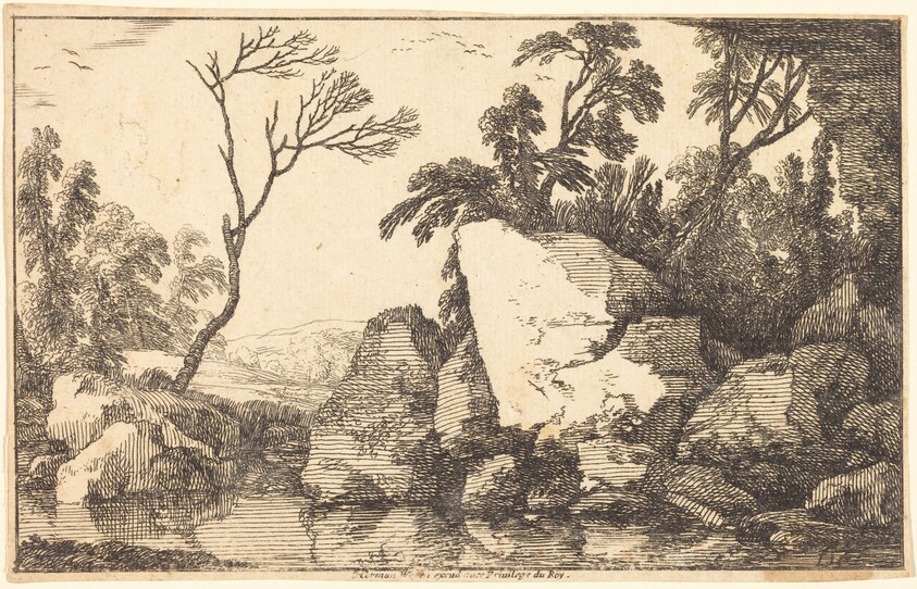 A Rocky Pond