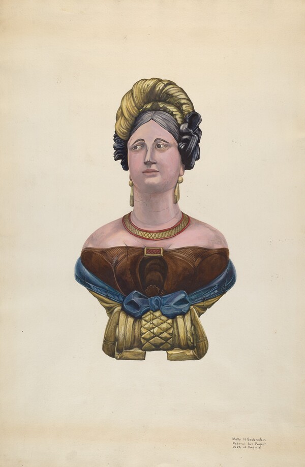 Figurehead for Ship "Marcia Allen"