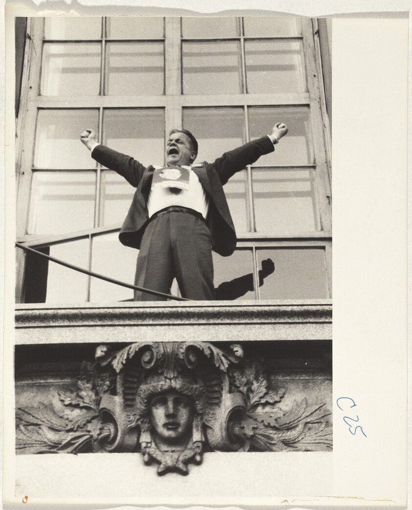 Political rally—Chicago