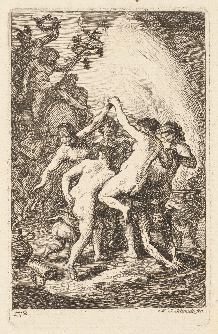 The Triumph of Bacchus with Dancing Nymphs