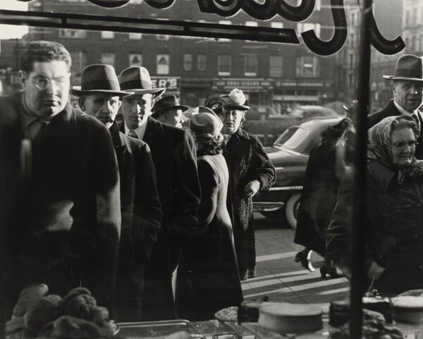 Times Square Restaurant, Looking Out at People
