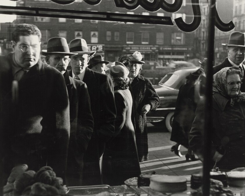 Times Square Restaurant, Looking Out at People