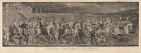 The Canterbury Pilgrims, William Blake, 1810