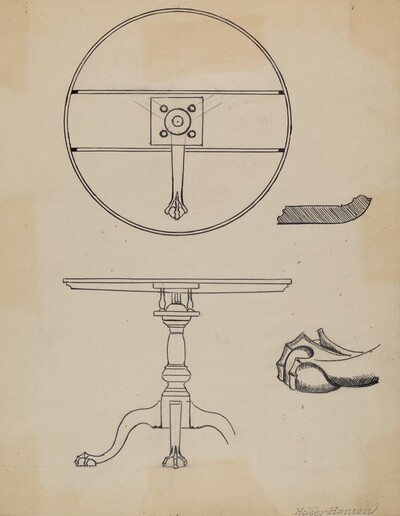 Tilt-top Table