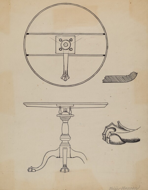Tilt-top Table