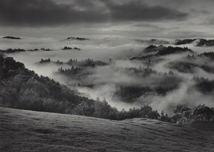 Clearing Storm, Sonoma County Hills, California