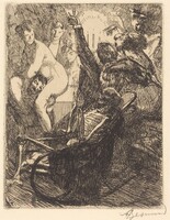 The Orgy (L'orgie), Albert Besnard, 1900