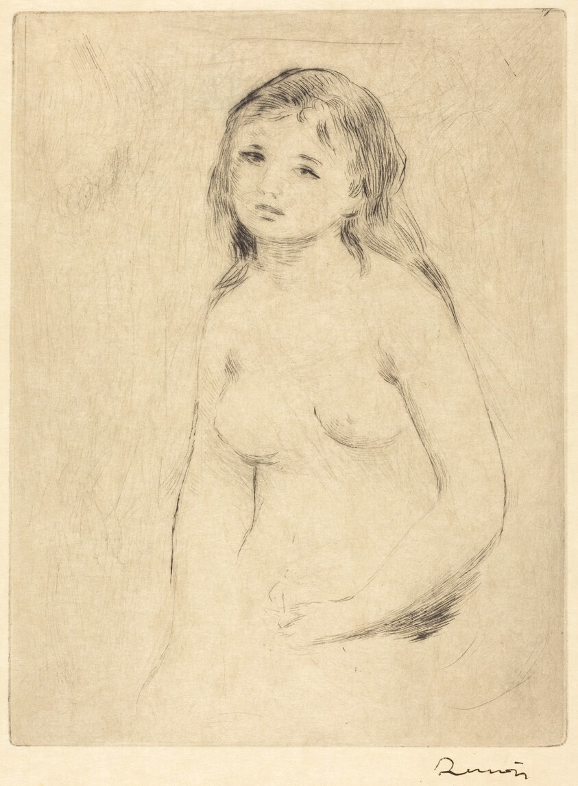 Study for a Bather (Etude pour une baigneuse)