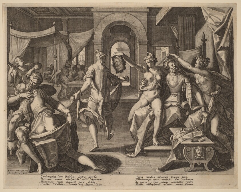 Sardanapalus among the Concubines