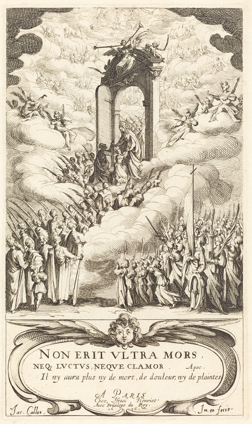 Frontispiece for "The Calendar of Saints"