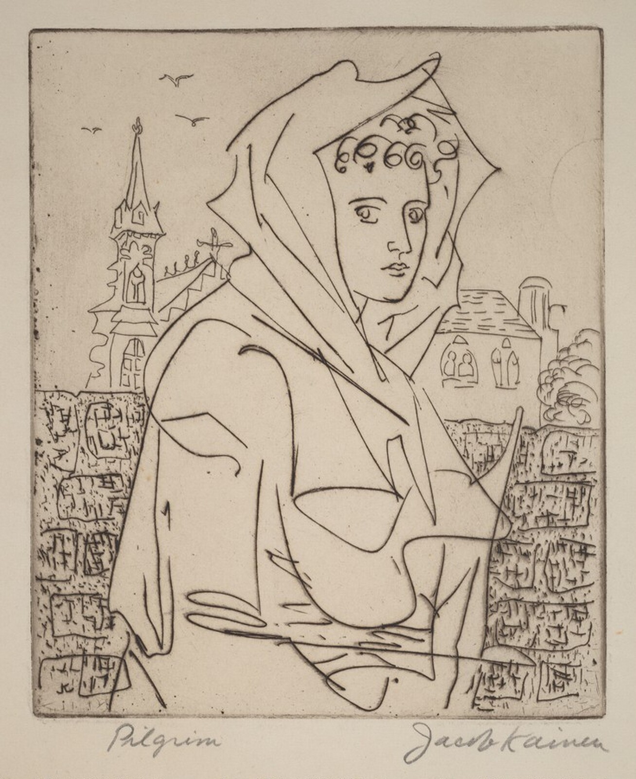 Pilgrim, Jacob Kainen, 1947
