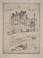 Old House, Quai d'Ivry, John Marin, 1906