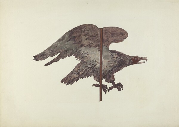 Flying Eagle Weather Vane