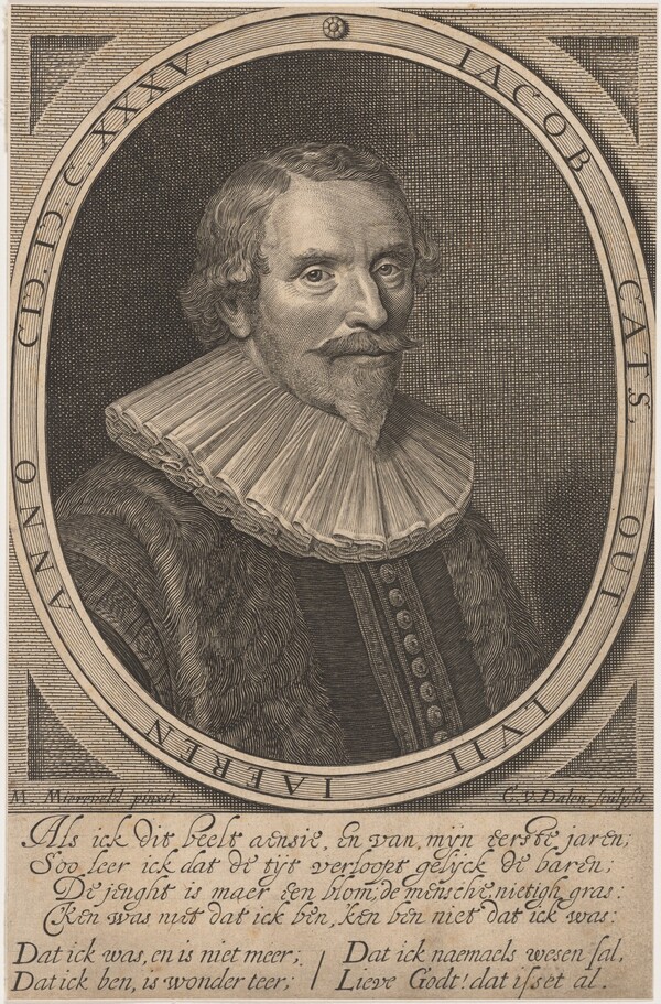 Jacob Cats, Poet