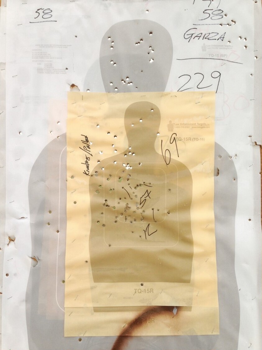 Border Patrol Target #31 Lower Rio Grande National Wildlife Refuge, Texas