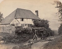 English Country Cottage, Lucy Fleming, c. 1860