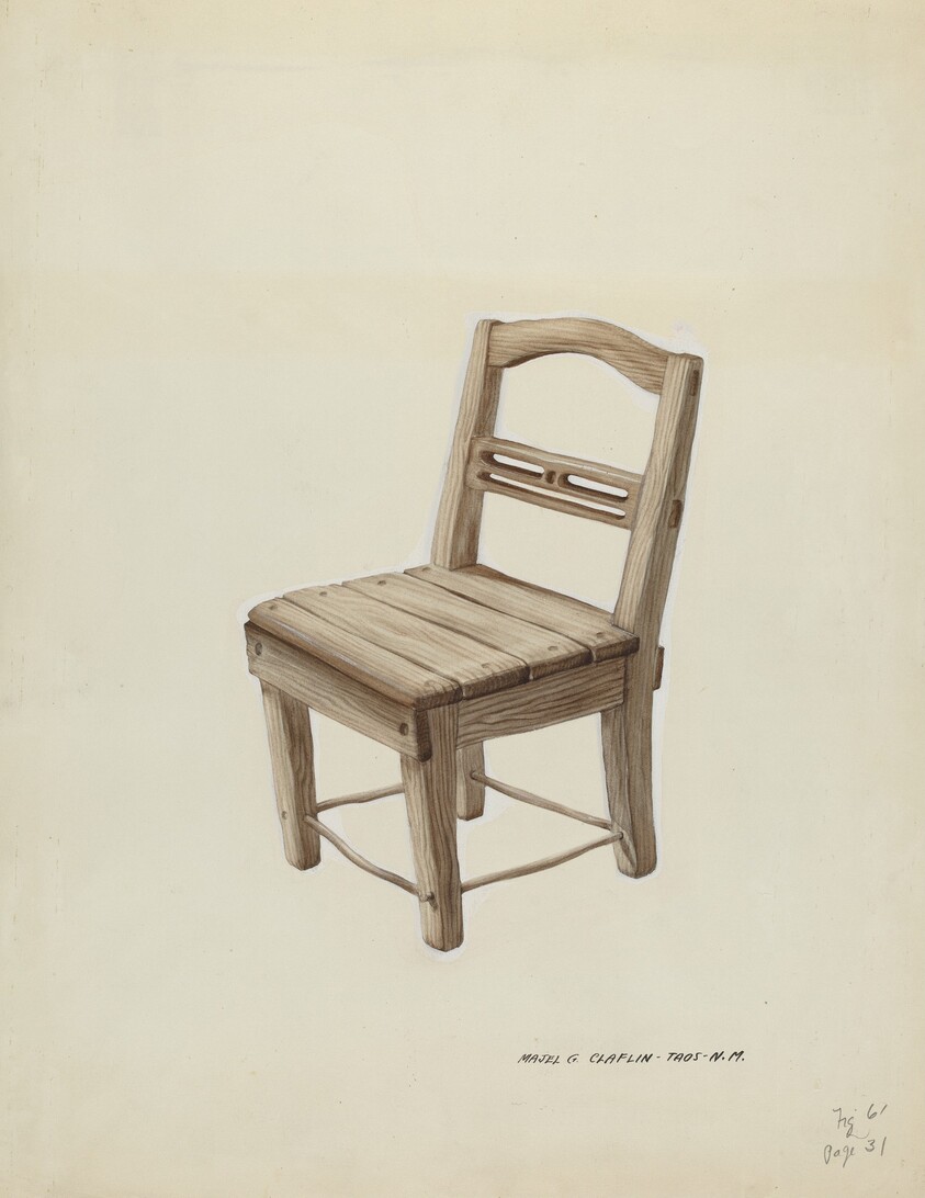Small Wooden Chair