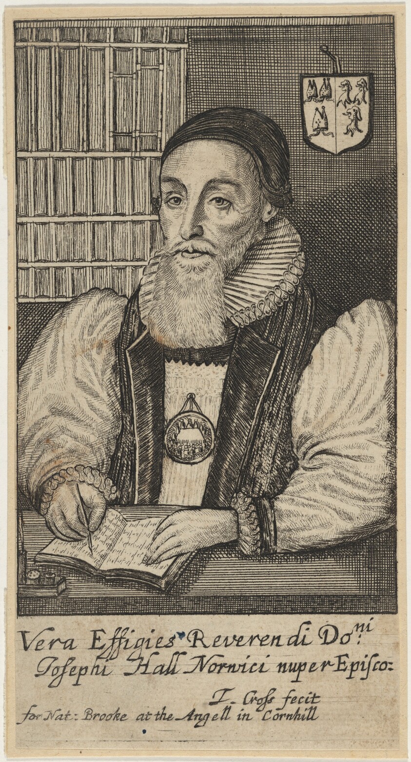Reverendi Doni: Josephi Hall Norwici Nuper Episco. (Joseph Hall, Bishop of Norwich)