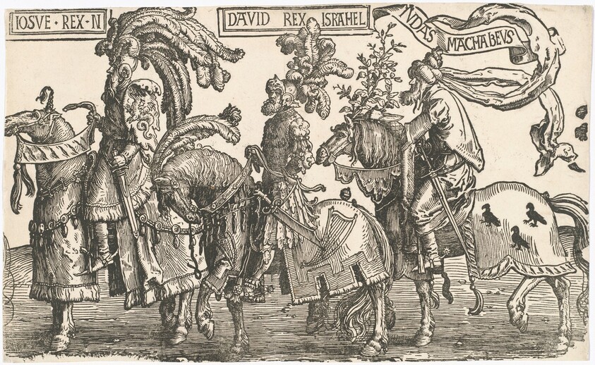 Joshua, David, Judas Maccabees