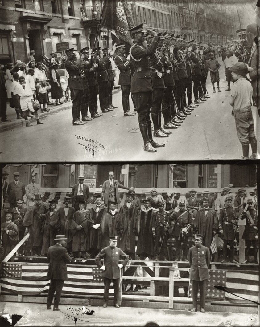Marcus Garvey and Garvey Militia, Harlem