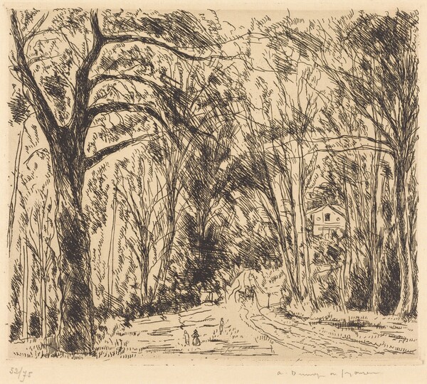 The Great Oak at Chaville (Le gros chene a Chaville)