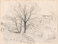 Environs de St. Tropez, André Dunoyer de Segonzac, c. 1925
