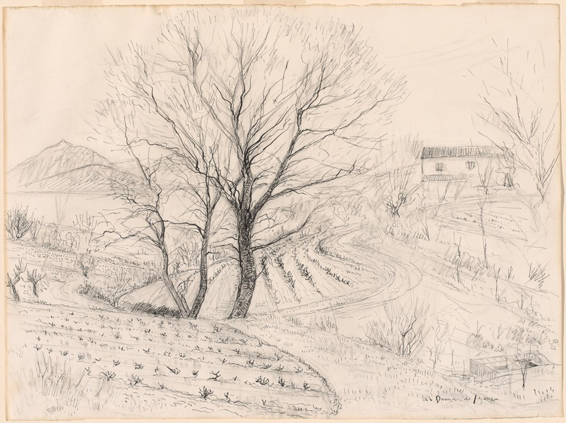 Environs de St. Tropez, André Dunoyer de Segonzac, c. 1925