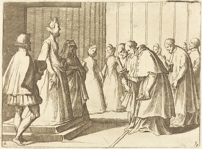 Margaret of Austria Receiving the Homage of Cardinals and Prelates