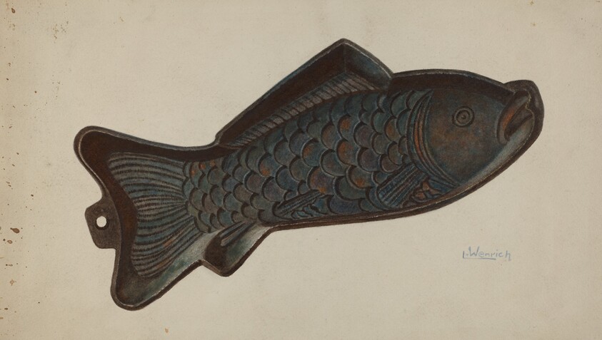 Cast Iron Baking Mold