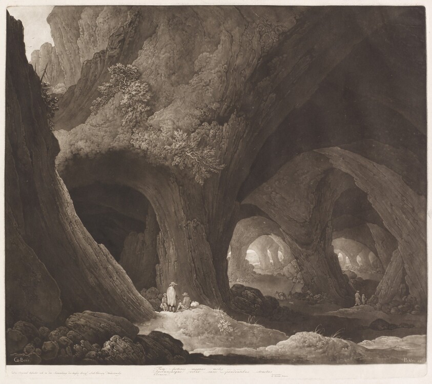 Travelers in Gigantic Caverns