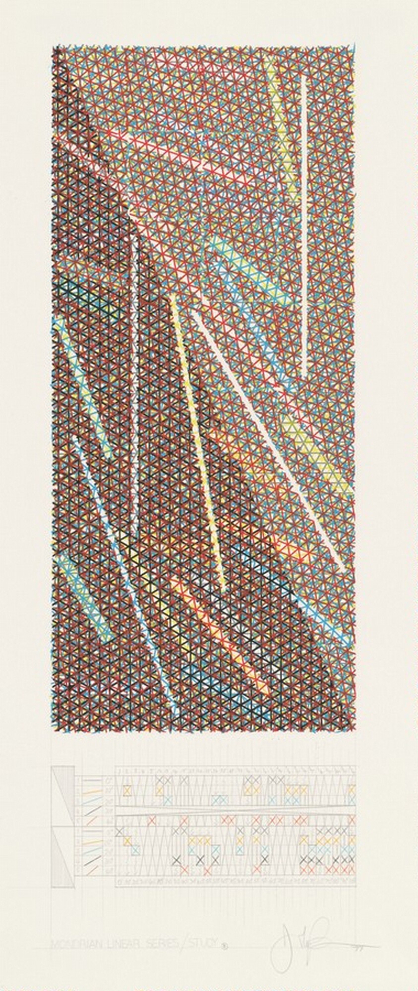 Mondrian Linear Series/ J.C. / Study B