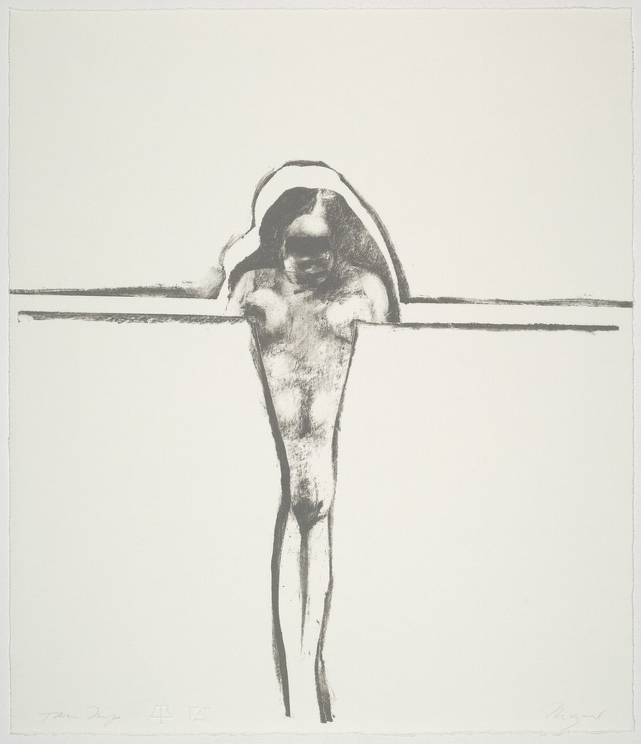 Angelina's Legs A (1), Michael Mazur, 1968