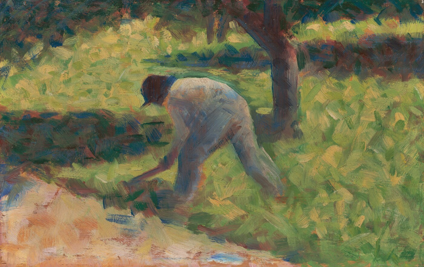 Georges Seurat, Man with a Hoe