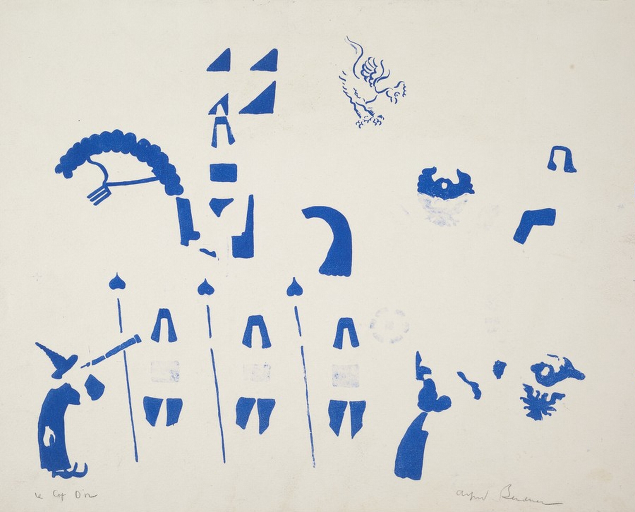 Coq d'or, Alfred Bendiner, 1945