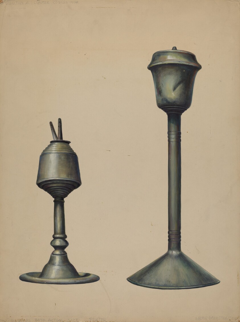 Two Oil Lamps