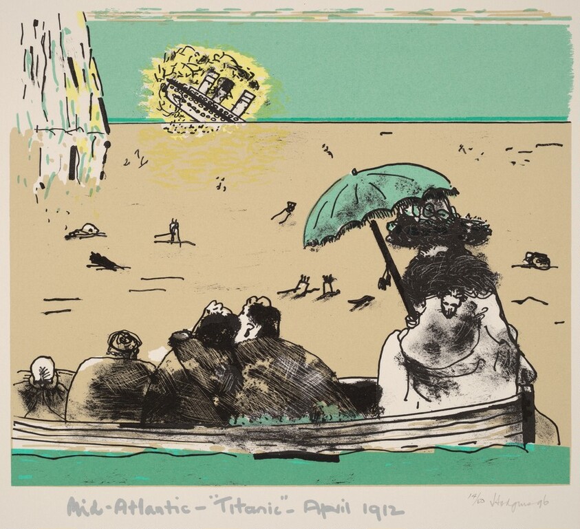 Mid-Atlantic - Titanic - April 1912, from Ubu centenaire: Histoire d'un farceur criminel