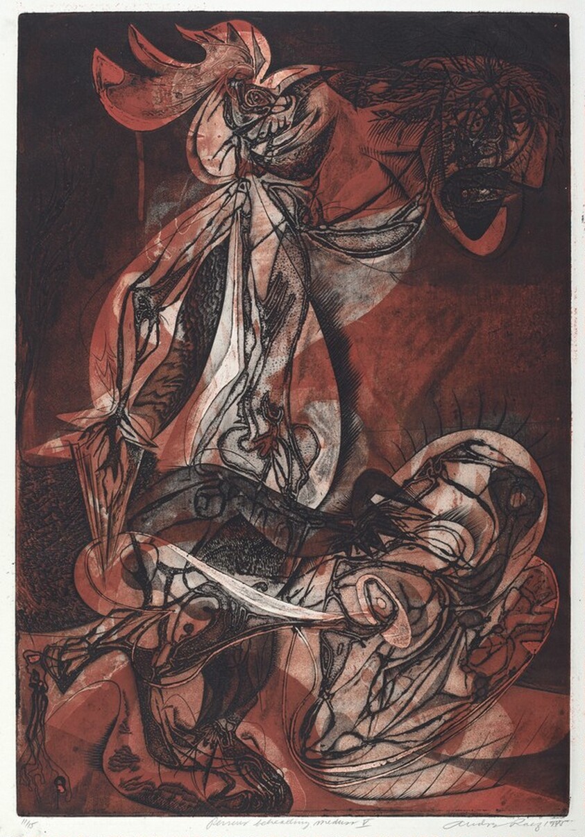 Perseus Beheading Medusa, V