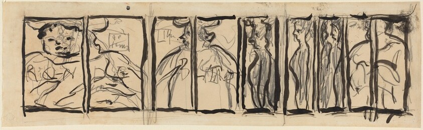 Study for "Qu'est-ce que la mesure?"